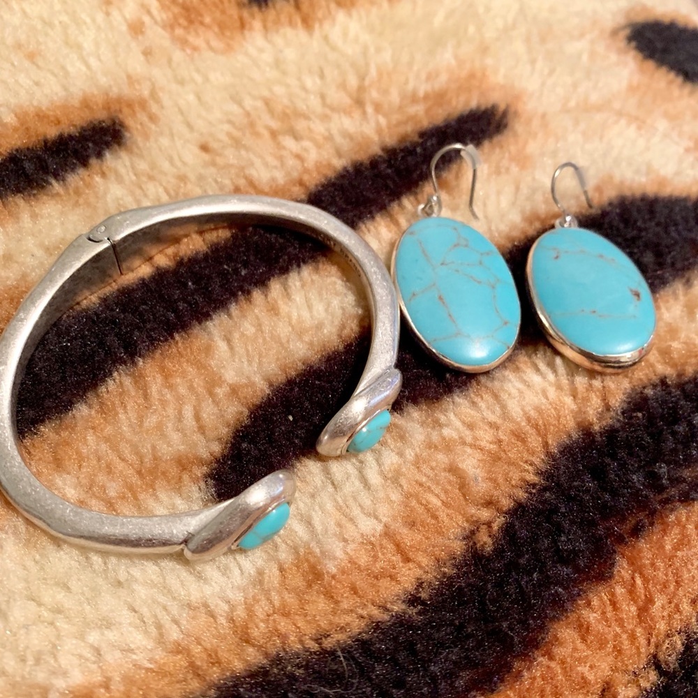 Lucky brand Turquoise Jewelry set
